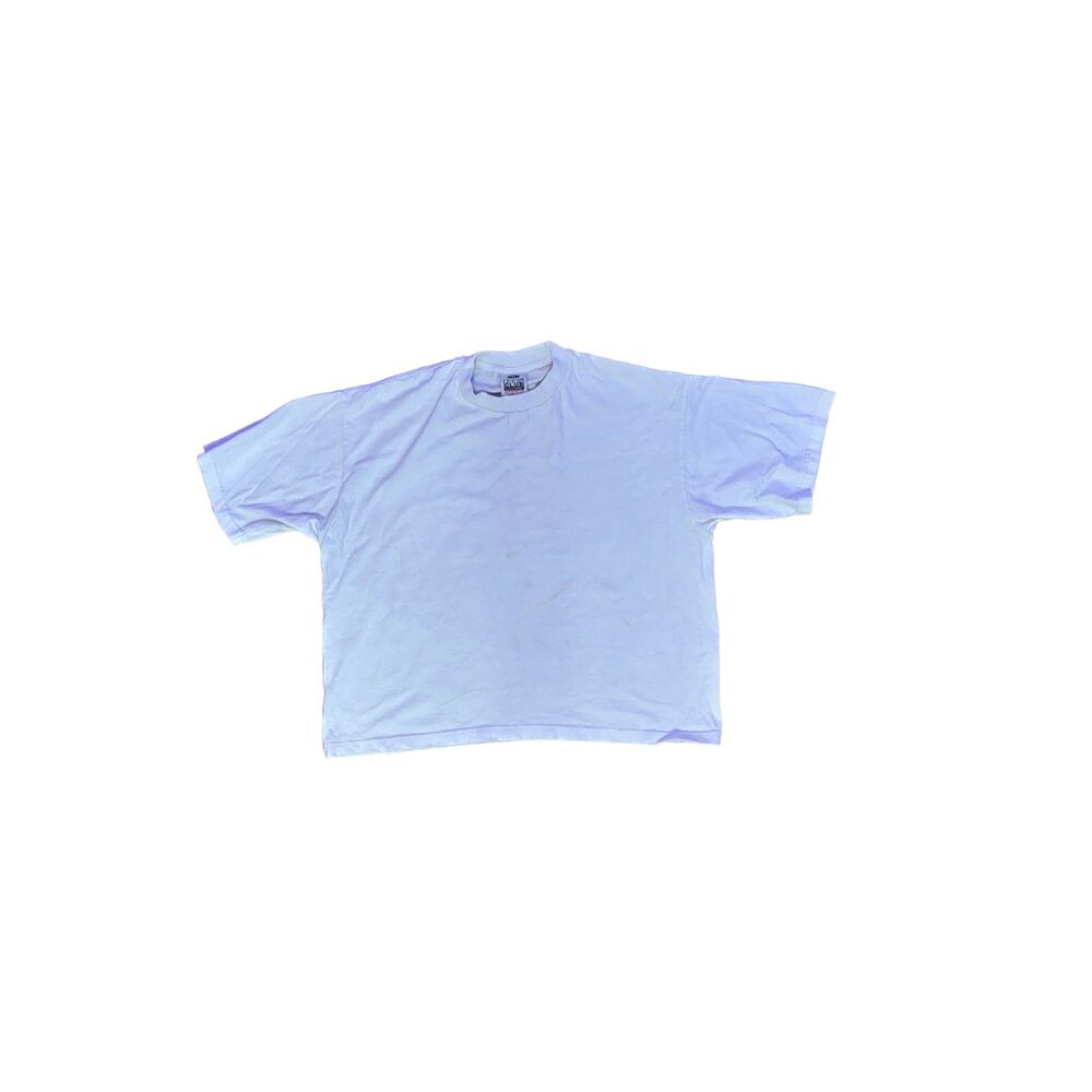 Thick Cotton White Cropped Boxy Tee